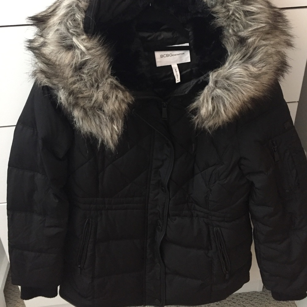 BCBG Black winter coat